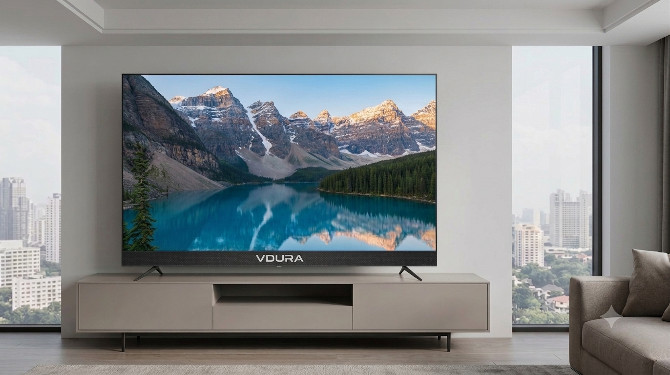 VDURA Frameless Smart 24 Inch TV
